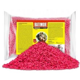  Granule za miševe i štakore – 1 kg RATIMOR (Bromadiolone)