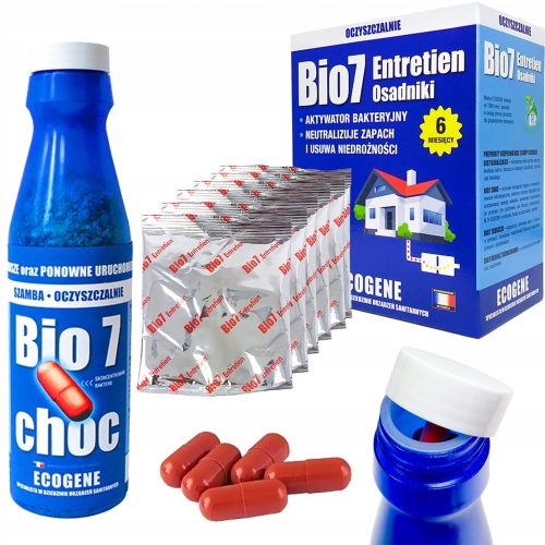 Bio7 Hrpačka starter + Bio 7 Održavanje 480g BAKTERIJE ZA SEPTIČKU JAMU EKO Ecogene 6M