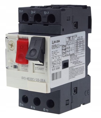 TERMIK TH35 GV2-ME10 Motor Starter 4-6.3A
