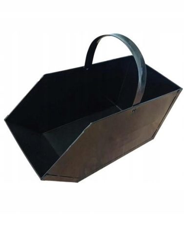 Velika karača za drva i ugljen, dimenzija 45x22x23 cm, idealna za pepeo i sitni ugljen