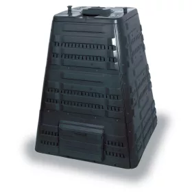 Komposter za vrt - 1-komposter Ekobat 720 l, crni