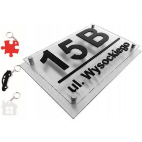 Gravvo.pl kućni broj 30 x 22 cm