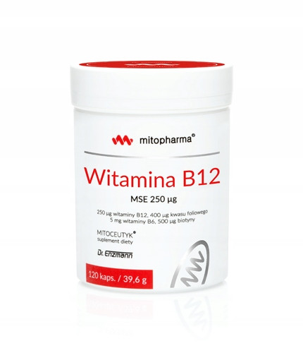 Dodatak prehrani Vitamin B12 MSE 250µg s kompleksom B6, biotinom i folnom kiselinom