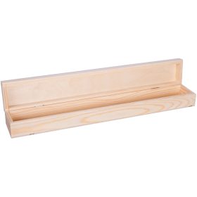 DRVENA KUTIJA ZA SVIJEĆE ZA KRŠTENJE I PRIČEST