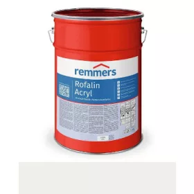 Rofalin Acryl 5L Bijela boja za drvo RAL 9016