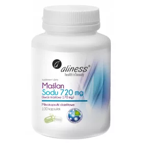 Maślan Sodu 720 mg - 100 kapsula za zdravlje crijeva