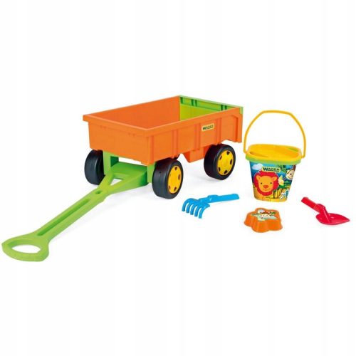 Wader Set igračaka s prikolicom za pijesak