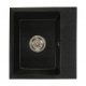 Brado DON granitni sudoper s jednom komorom i sifonom, crna boja
