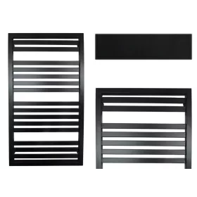   Elegantni kupaonski radijator RAMO 980x530 crni mat 471W Ukrasni kupaonski radijator RAMO 980x530 crne mat boje je savršen izbor za vašu kupaonicu. Sa visinom o