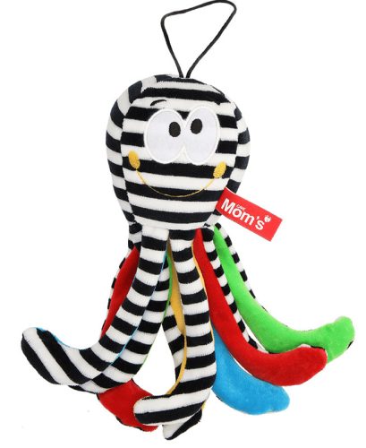 Mini grčalica Oktopus, bijela i crna