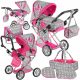 Dječja kolica za lutke 3u1 Kinderplay KP0200 set