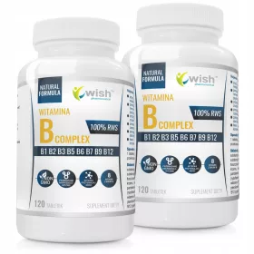 B-Kompleks Wish Pharmaceutical: 200% RWS, 240 tableta