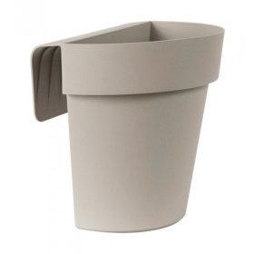    Euro3plast teglica za cvijeće 25 cm x 20 x 23 cm plastična, nijanse smeđe i bež, nijanse sive i srebrne