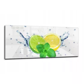 Staklena ploča 50 x 125 x 4 mm bijela