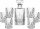 Bohemia Elegance Whiskey Set 0,75 l