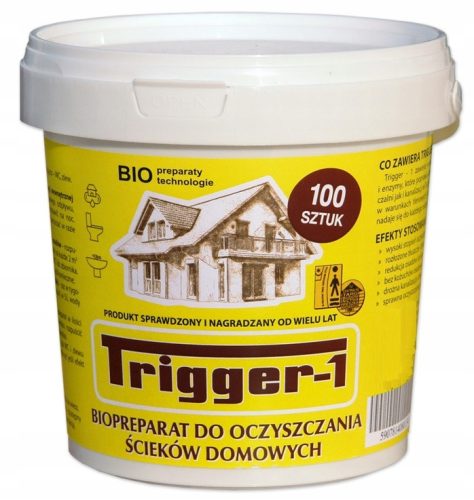 Trigger-1, 100 tableta - Biološki preparat za pročišćavanje otpadnih voda