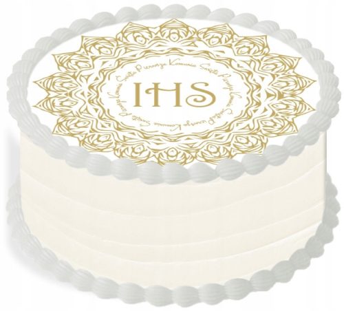 OPŁATEK NA TORT KOMUNIJNY