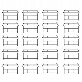 Skela Varšava Set od 40 okvira