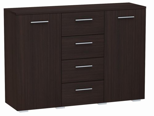  Matkam Helena komoda 120 x 35 x 84,5 cm mat wenge