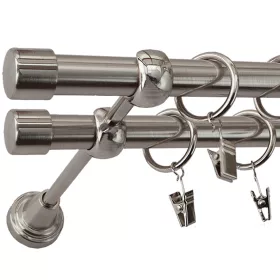  Dupli karniš 19 mm + 19 mm 240 cm