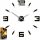  ModernClock zidni sat crni 75cm