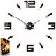  ModernClock zidni sat crni 75cm