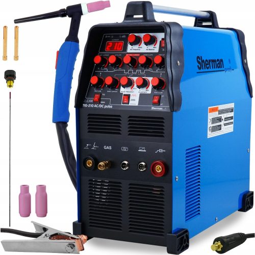 TIG AC/DC Sherman 210 Puls 200A 2u1 Aparat za Zavarivanje