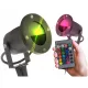  Solarna lampa Decorya crna 31 cm 1 kom + BOJA RGB DINAMIČKA PROMJENJA GU10