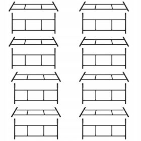 Rusztiranje Zagreb Set od 16 okvira