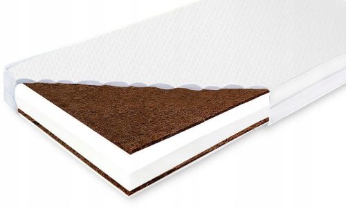 Kvalitetni madrac od kokos pjene za krevetić dimenzija 120 x 60 x 12,5 cm