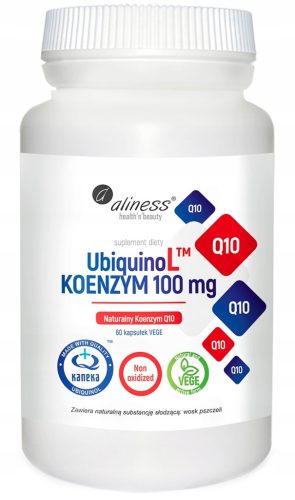 UbiquinoL™ - Prirodni koenzim Q10 100mg, 60 kapsula, proizveden od strane Kaneka