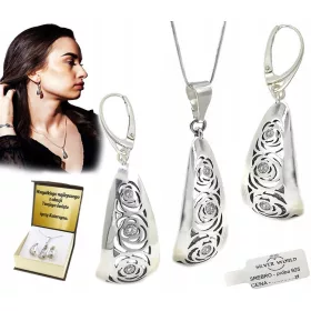 SREBRNI SET S ČIRKONIMA SWAROVSKI