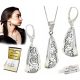 SREBRNI SET S ČIRKONIMA SWAROVSKI