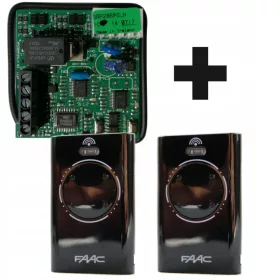   Radio sustav FAAC RP2 868 SLH + 2 daljinska upravljača FAAC XT4 868 SLH