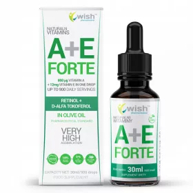   Naturalni Vitamini A + E Forte u Kapima 30ml - Bez Konzervansa, Aroma i Bojila
