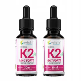   Naturalna Vitamina K2 MK-7 z Natto Forte - 1800 kapi, 50µg po kapljici