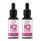 Naturalna Vitamina K2 MK-7 z Natto Forte - 1800 kapi, 50µg po kapljici