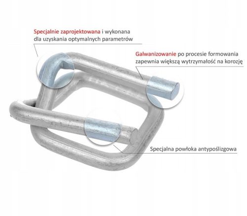 Profesionalno Žičane kopče 13mm CB4 Spinka Clip PP 1000kom