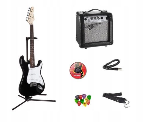 Vision ST5 Električna Gitara s Pojačalom - Komplet za Početnike