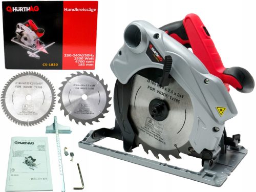 Pilarka tarczowa HurthAG CS-1820 1500 W 20 mm +2 tarcze