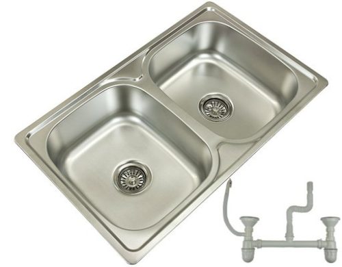 Lukso sudoper s dvije zdjele - premium inox sudoper za modernu kuhinju