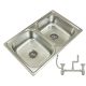 Lukso sudoper s dvije zdjele - premium inox sudoper za modernu kuhinju