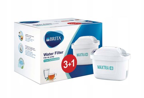 BRITA MAXTRA+ Pure Performance Uložak za Filtriranje Vode, 4 Komada