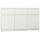 Mobene Moderna komoda 120 x 40 x 98 cm mat bijela