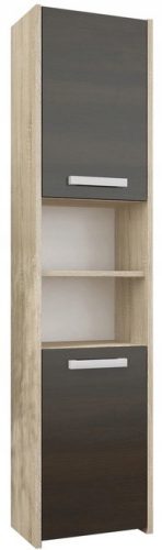 Regal za kupaonski ormarić 40 cm Sonoma Mix Wenge Ł-1