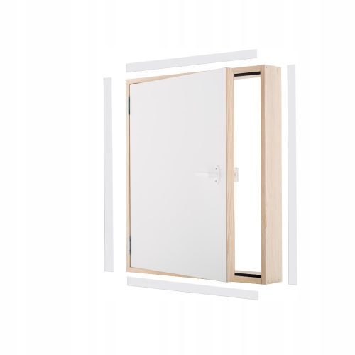 Drvena vrata na šarke TERMO Ud=1,22 W/m2*K Oman 110x60