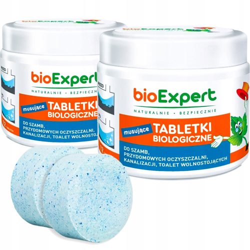 BIOLOŠKE TABLETE za SEPTIČKU JAMU 24 kom bioExpert Musujuće Tablete