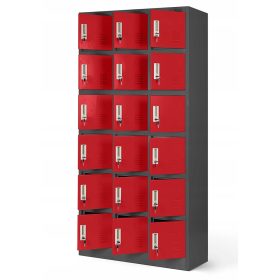    Ormar za sigurnost i zdravlje na radu Jan Nowak više vrata 185 cm x 90 cm