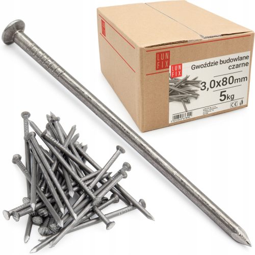 Građevinski čavli Lun Fix GBC018K 80x3 mm 5 kg