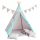 Kućni šator za djecu TIPI s wigwamom i teepee stilom